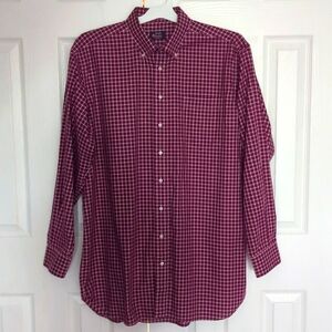 Men's Joseph Bianco Custom Tailors Cincinnati Plaid Long Sleeve Big / Tall Mens